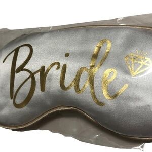 🔵 SALE 3/$25 BRIDE SLEEP MASK SATIN FEEL